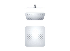 ראש מקלחת מרובע בגודל 10'