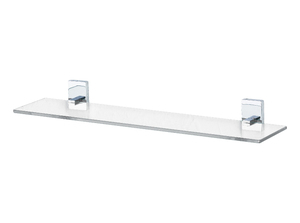 מדף זכוכית באורך 60 ס"מ מסדרת פרימה