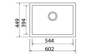 כיור מטבח גרניט דגם מלכייט Shony