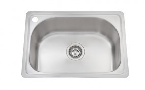 כיור מטבח נירוסטה דגם אודם Shony