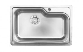 כיור מטבח נירוסטה דגם רובי Shony