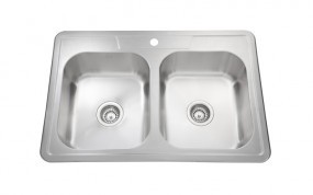 כיור מטבח נירוסטה דגם תרשיש Shony