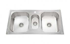 כיור מטבח נירוסטה דגם אגת Shony