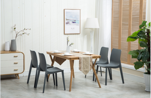 פורת כסא אורח פלסטיק מחוזק צבע לבן מיליון כסאות