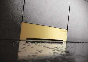 תעלת ניקוז פרימיום לקיר גימור זהב Pestan