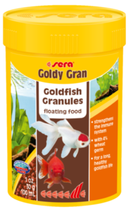 גולדי גראן מזון לדגים 100 מ"ל - סרה