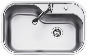 כיור מטבח דגם "טורנדו" מנירוסטה של חברת FOSTER