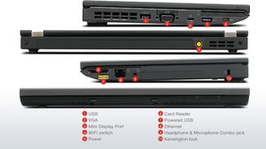 מחשב 12.5" ThinkPad X230 Core i5-3210M 8GB 180GB SSD Win 10 PRO  לנובו