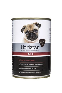 שימורים לכלב בוגר-בקר 400 גרם -  הורייזן