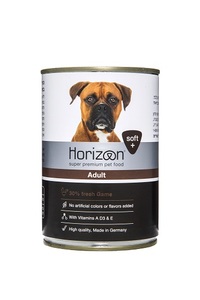 שימורים לכלב בוגר-בשר צייד 400 גרם -  הורייזן