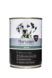 שימורים לגורי כלבים-עוף 400 גרם -  הורייזן