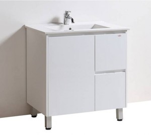 ארון אמבטיה אפוקסי 80 ס"מ כולל כיור ומראה 