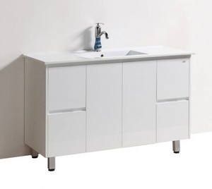 ארון אמבטיה אפוקסי 120 ס"מ כולל כיור ומראה