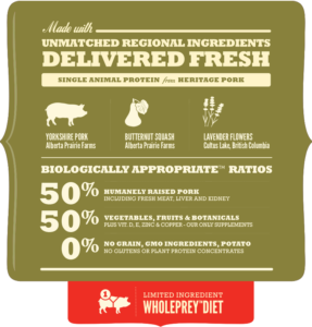 אקנה Acana אוכל לכלבים סינגלס חזיר ודלורית לכל הגילאים 6 ק"ג