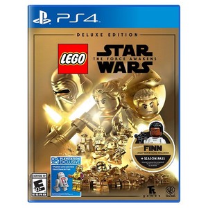 Lego Star Wars : The Force Awakens Deluxe Edition PS4 אירופאי! סוני