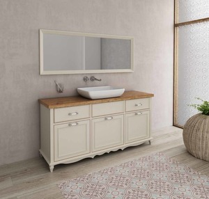 ארון אמבטיה איכותי בסגנון כפרי \ פרובנס