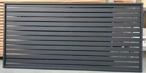 מסתור כביסה מאלומיניום / מסתור מזגן מאלומיניום / מרווח אור לבחירה  / דגם : מלבני  / חישוב לפי מ"ר / המחיר לפרוייקטים גדולים בלבד 