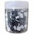 פסיפס זכוכית 10ממ 250 גרם 25003 Black S.B.S