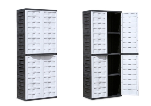 ארון שרות 3 מדפים פרימיום רב-שימושי גדול ומרווח במיוחד 39/68/170 ס