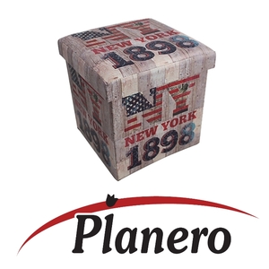 רטרו קופסה מרובעת מתקפלת ZWB-16643