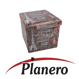 רטרו קופסה מרובעת מתקפלת ZWB-16643-479