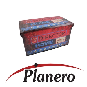 רטרו קופסת אחסון מלבנית מתקפלת ZWB-16516