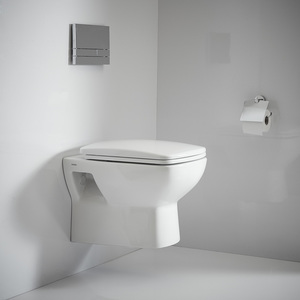 אסלה תלויה מעוצבת כולל מושב הידראולי