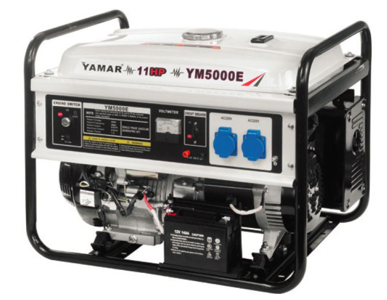 גנרטור בנזין 5000 11HP YM5000E Yamar