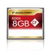 כרטיס זיכרון Silicon power CF 8GB X600