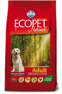 אקופט נטורל מזון לכלב בוגר מדיום 2.5 ק''ג