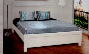 מיטה מעץ מלא שון