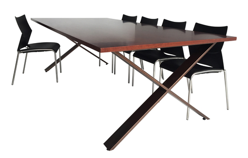 שולחן הראל (רגל מצולבת) פלטה 28 ס