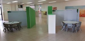 מדבקת לוח מחיק בביה"ס אהוד מנור