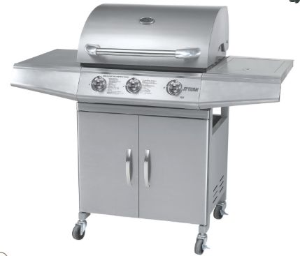 גריל עוז נירוסטה + כירת צד