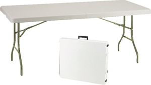 שולחן מתקפל 180 סמ