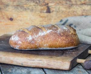 לחם חיטה מלאה, לחם שאור ממחמצת טבעית