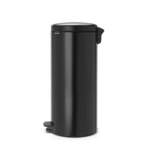פח פדל 30 ליטר NewIcon - שחור מט 114540