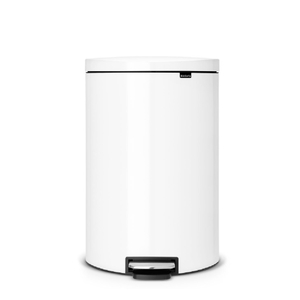 פח פדל אובלי 40 ליטר - לבן 485244