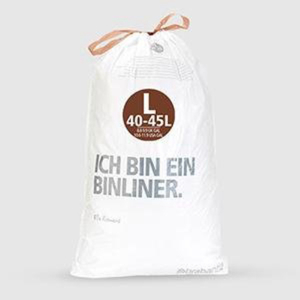 שקיות קוד G לפח אשפה 40/45 ליטר 30 יח - 362163