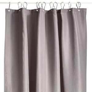 וילון למקלחת ZONE LUX ‏200*180 - אפור 352029