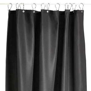 וילון למקלחת ZONE LUX ‏200*180 - שחור 352028