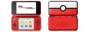  Nintendo New 2DS XL  Pokaball Edition PAL אירופאי!