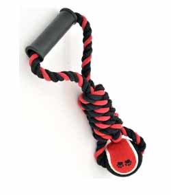 חבל דנטלי עם כדור טניס 32 ס"מ