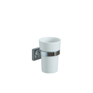 מחזיק כוס MA22 - קרמיקה לבנה (שקוף)