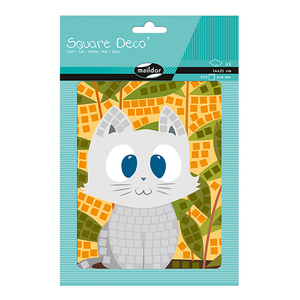 פסיפס מדבקות חתול