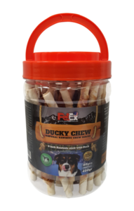 צנצנת מקל עור טבעי בציפוי עוף 400 גרם