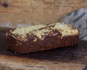 עוגת חיטה מלאה, פירות יבשים ואגוזים