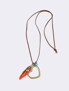 שרשרת תליון ונוצה