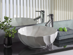 כיור רחצה חרס מונח מעוצב