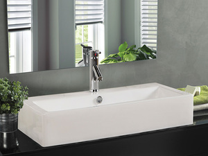 כיור רחצה מונח \ תלוי עם חור לברז דרים